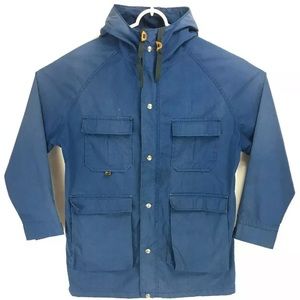 Vintage Woolrich Hooded Mens Parka Jacket Large